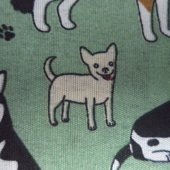 Ashley Copper Dog Puppy  4 piece Micro Fiber King sheet set green NEW NWT - Picture 7 of 7